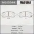 Колодки гальмівні (MS-5544) MASUMA MS5544 (фото 1)
