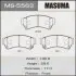 Колодки гальмівні передн Mazda 6 (07-12) (MS-5563) MASUMA MS5563 (фото 1)