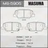 Колодки гальмівні задн Mazda 6 (12-16)/ Mitsubishi ASX (12-14), Outlander (12-) (MS-5905) MASUMA MS5905 (фото 1)