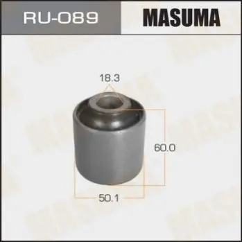 Сайлентблок заднього поздовжнього важеля Toyota Land Cruiser (-07) (RU-089) MASUMA RU089 (фото 1)