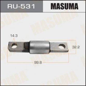 Сайлентблок переднего нижнего рычага передний Nissan Qashqai (06-13/15-), X-Trai MASUMA RU531