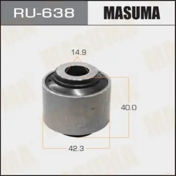 Сайлентблок стійки переднього стабілізатора Toyota Land Cruiser (07-) (RU-638) MASUMA RU638 (фото 1)