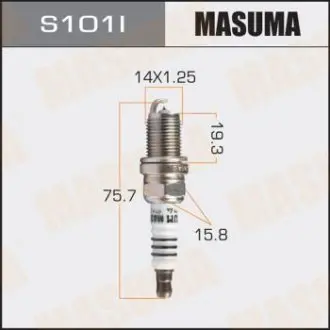 Свічка запалювання іридієва Masuma MASUMA S101I