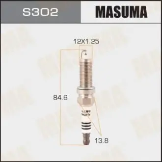 Свічка запалювання PLATINUM (LZKAR6AP-11)  Masuma MASUMA S302P