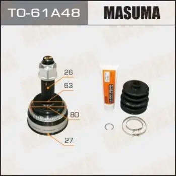 ШРКШ зовнішній Toyota Camry (01-06) (нар:26/вн:27) (TO-61A48) MASUMA TO61A48 (фото 1)