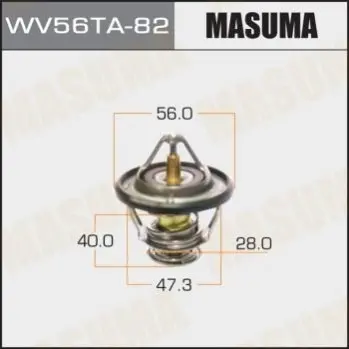Термостат WV56TA-82 SUBARU OUTBACK MASUMA WV56TA82 (фото 1)