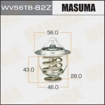 Термостат Lexus/Toyota 1.4, 1.6, 1.8, 2.4 (-09) 3.5 (-17) Masuma MASUMA WV56TB82Z (фото 1)