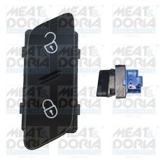 Перемикач дверей передн Лів SEAT ALHAMBRA VW CC B7, GOLF V, JETTA III, PASSAT B6, SHARAN, TIGUAN 10.03-12.22 MEAT&DORIA 206030