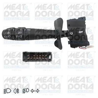 Сполучений вимикач рульового механізму MEAT&DORIA 23074 (фото 1)