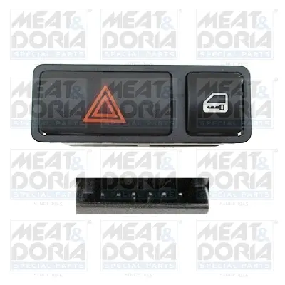 MEATDORIA BMW Кнопка аварийной сигнализации E46 MEAT&DORIA 23650 (фото 1)