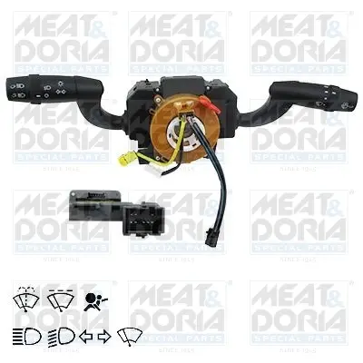 Сполучений вимикач рульового механізму MEAT&DORIA 23796 (фото 1)