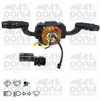 Сполучений вимикач рульового механізму MEAT&DORIA 23796