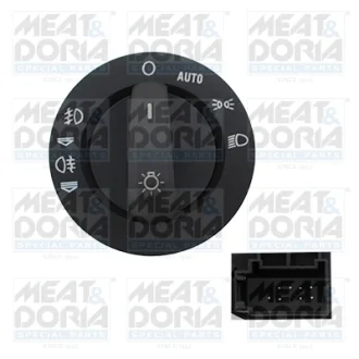 MEATDORIA AUDI Перемикач головне світла A6 Allroad C6 (4FH) 2.7 TDI quattro 08-11 MEAT&DORIA 23825