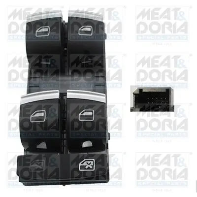 Перемикач склопідіймача MEAT&DORIA 26159 (фото 1)