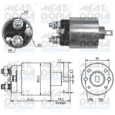 Переключатель MEAT&DORIA 46166 (фото 1)