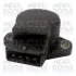 Датчик положения дроссельной заслонки mitsubishi colt iv 1.3-1.6 lancer v 1.5-1.6 MEAT&DORIA 83136 (фото 1)