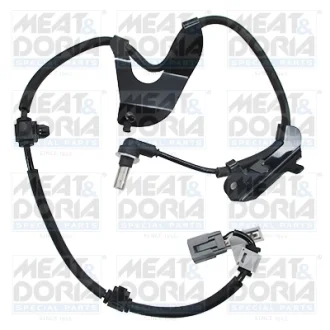 Датчик ABS передн прав (із дротом) ISUZU D-MAX II 1.9D/2.5D 06.12- MEAT&DORIA 901095