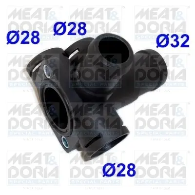 Meat&Doria Фланець охолоджувальної рідини MEAT&DORIA 93104 (фото 1)