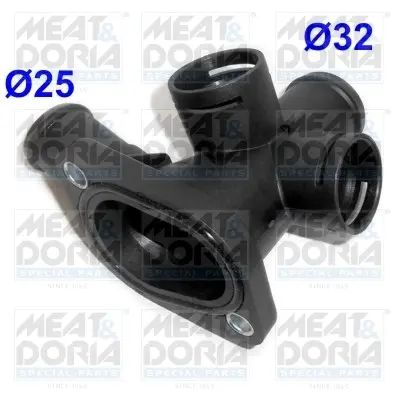 Meat&Doria Фланець охолоджувальної рідини MEAT&DORIA 93126 (фото 1)
