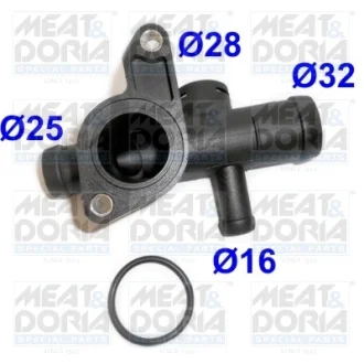 MEAT DORIA VW Крепление датчиков при гол.блока Audi A3,TT,Skoda Octavia,Golf IV MEAT&DORIA 93150