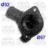 MEAT DORIA VW Фланец охлаждающей жидкости Golf,Skoda Octavia,Fabia MEAT&DORIA 93151 (фото 1)