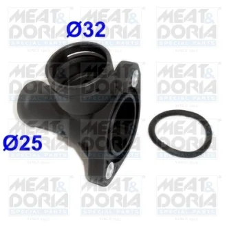 MEATDORIA VW Фланець охолоджувальної рідини AUDI A4,PASSAT 1.9D MEAT&DORIA 93179