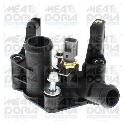 Фланец системы охлаждения ford fiesta v focus (daw dbw) 1.4-1.6 MEAT&DORIA 93216 (фото 1)