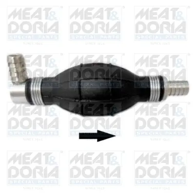 Груша підкачки (d=12mm) (пряма/ 90* всторону) MEAT&DORIA 9591 (фото 1)