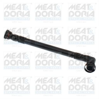MEATDORIA BMW шланг вентил.картера передн.лів. E39,46 MEAT&DORIA 961381
