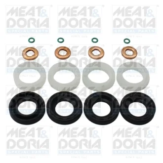 Сальник форсунки (к-кт) Citroen Berlingo 1.6HDI 05- (кільце) MEAT&DORIA 9718