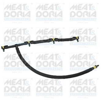 MEAT DORIA VW Шланг обратки топлива Audi A4/5/6,Q5 2.0TDI 08- MEAT&DORIA 9802E