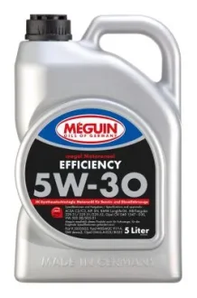 Моторна олива Meguin EFFICIENCY SAE 5W-30, 5 L MEGUIN 3194