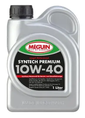 Моторна олива Meguin SYNTECH PREMIUM SAE 10W-40, 1 L MEGUIN 4339 (фото 1)