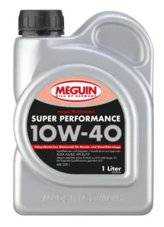 Моторна олива Meguin SUPER PERFORMANCE SAE 10W-40, 1 L MEGUIN 4366
