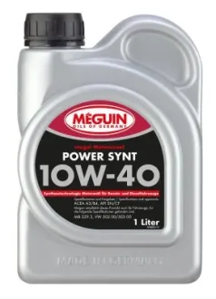Моторна олива Meguin POWER SYNT SAE 10W-40, 1 L MEGUIN 4804