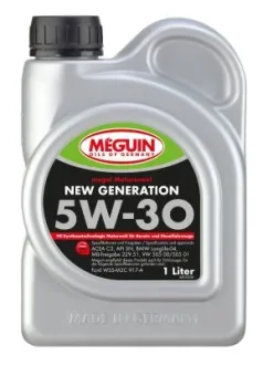 Моторна олива Meguin NEW GENERATION SAE 5W-30, 1 L MEGUIN 6512