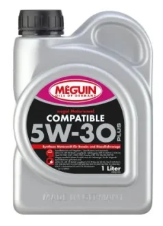 Моторна олива Meguin Compatible SAE 5W-30 Plus, 1 L MEGUIN 6561