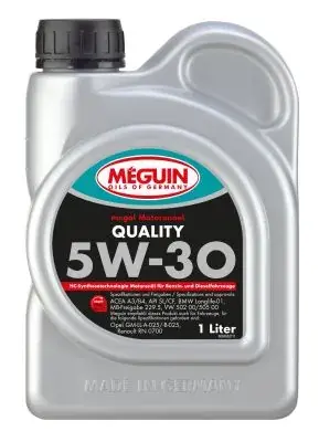 Моторна олива Meguin QUALITY SAE 5W-30, 1 L MEGUIN 6566 (фото 1)