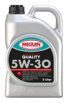 Моторна олива Meguin QUALITY SAE 5W-30, 5 L MEGUIN 6567