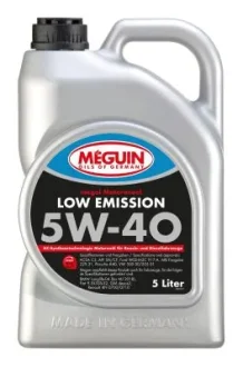 Моторна олива Meguin LOW EMISSION SAE 5W-40, 5 L MEGUIN 6574