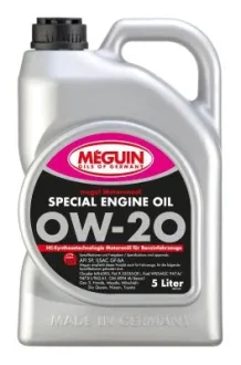 Моторна олива Meguin Special Engine Oil SAE 0W-20 5л MEGUIN 6851