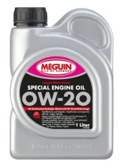 Моторна олива Meguin SPECIAL ENGINE OIL SAE 0W-20, 1 л MEGUIN 7078