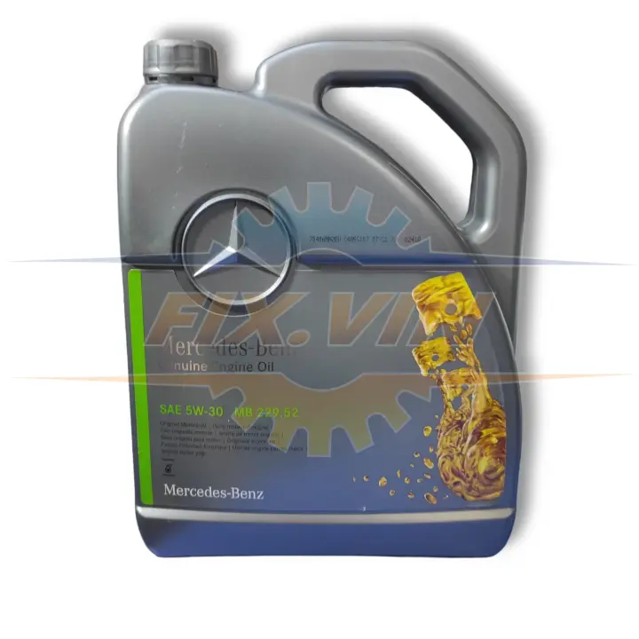 Олива моторна 229.52 5W-30 5л MERCEDES-BENZ A000989700613 (фото 1)
