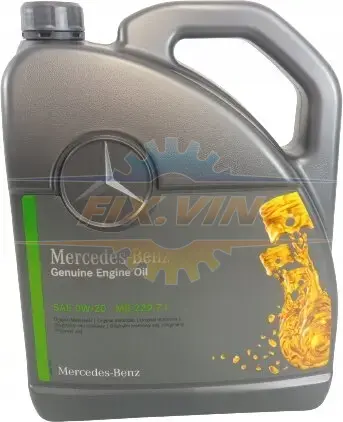 Моторна олива 0W-20 MB 229.71 5л MERCEDES-BENZ A000989870613 (фото 1)