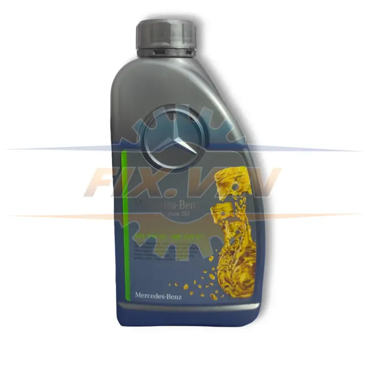 Олива моторна 5W30 MB 229.51 1л MERCEDES-BENZ A 000 989 94 02 11 (фото 1)