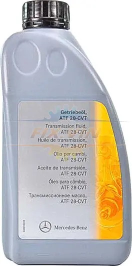Трансмісійна олива MERCEDES‑BENZ ATF 28-CVT MB 236.20 1л MERCEDES-BENZ A0019894603 (фото 1)