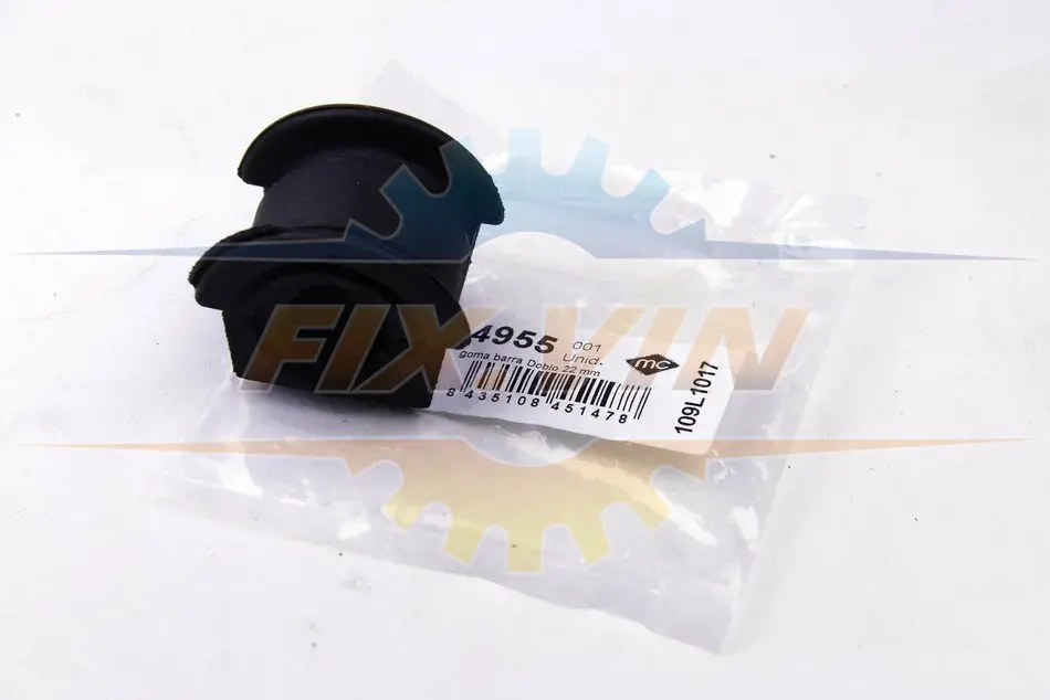 Подушка стабілізатора перед. Doblo 01- 22mm (внутр) Metalcaucho 04955 (фото 1)