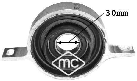 Подвеска, карданный вал Metalcaucho 05822