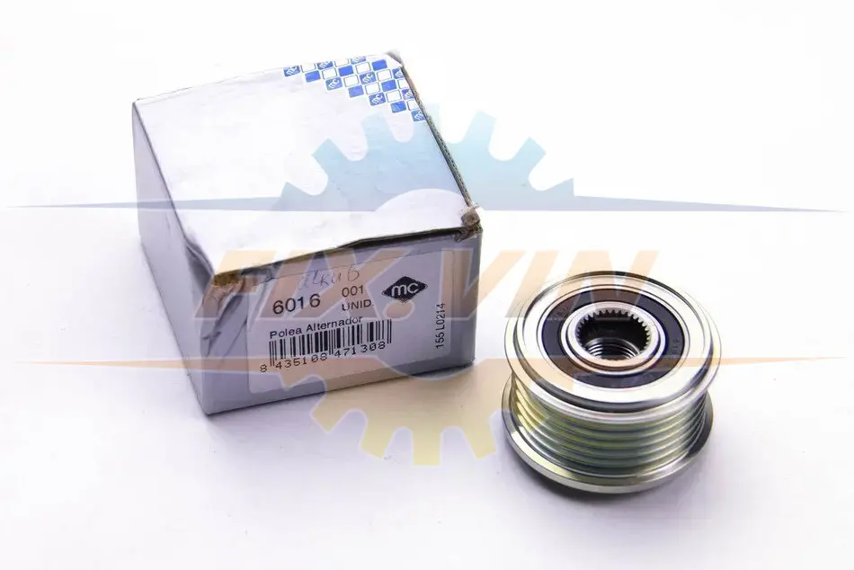 Шків генератора Jumpy/Scudo/Expert/Berlingo/Partner 1.6/2.0 HDi/JTD/Multijet 07- Metalcaucho 06016 (фото 1)
