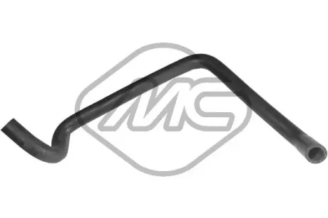 Патрубок радіатора Peugeot 306/Citroen Zx 1.9TD (94-)  Metalcaucho 08314